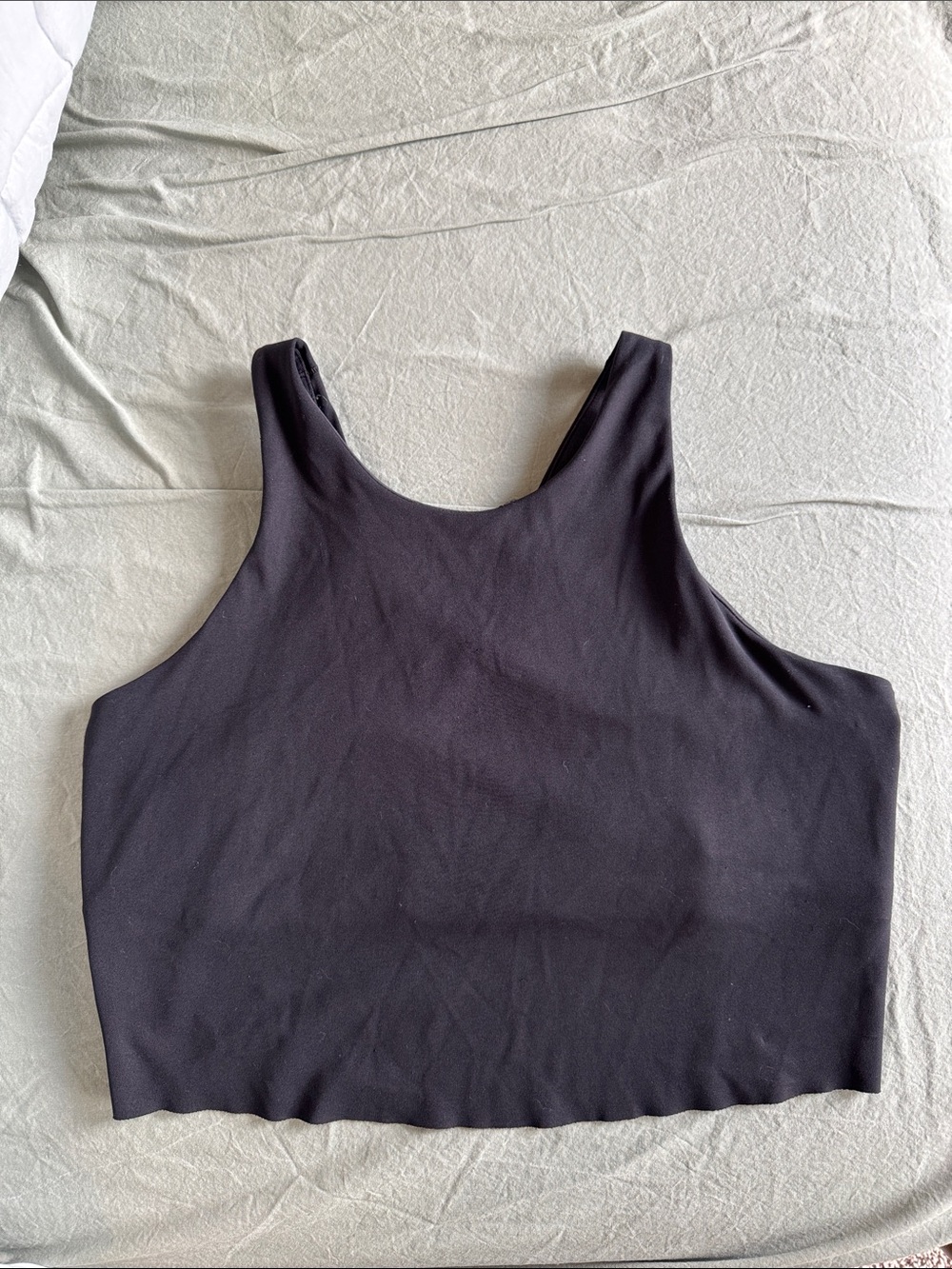Nike Black High-Neck Crop Sports Bra